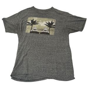 Star Wars Mens T-Shirt Stormtrooper Relaxing Palm Tree Beach Sze L Short Sleeve